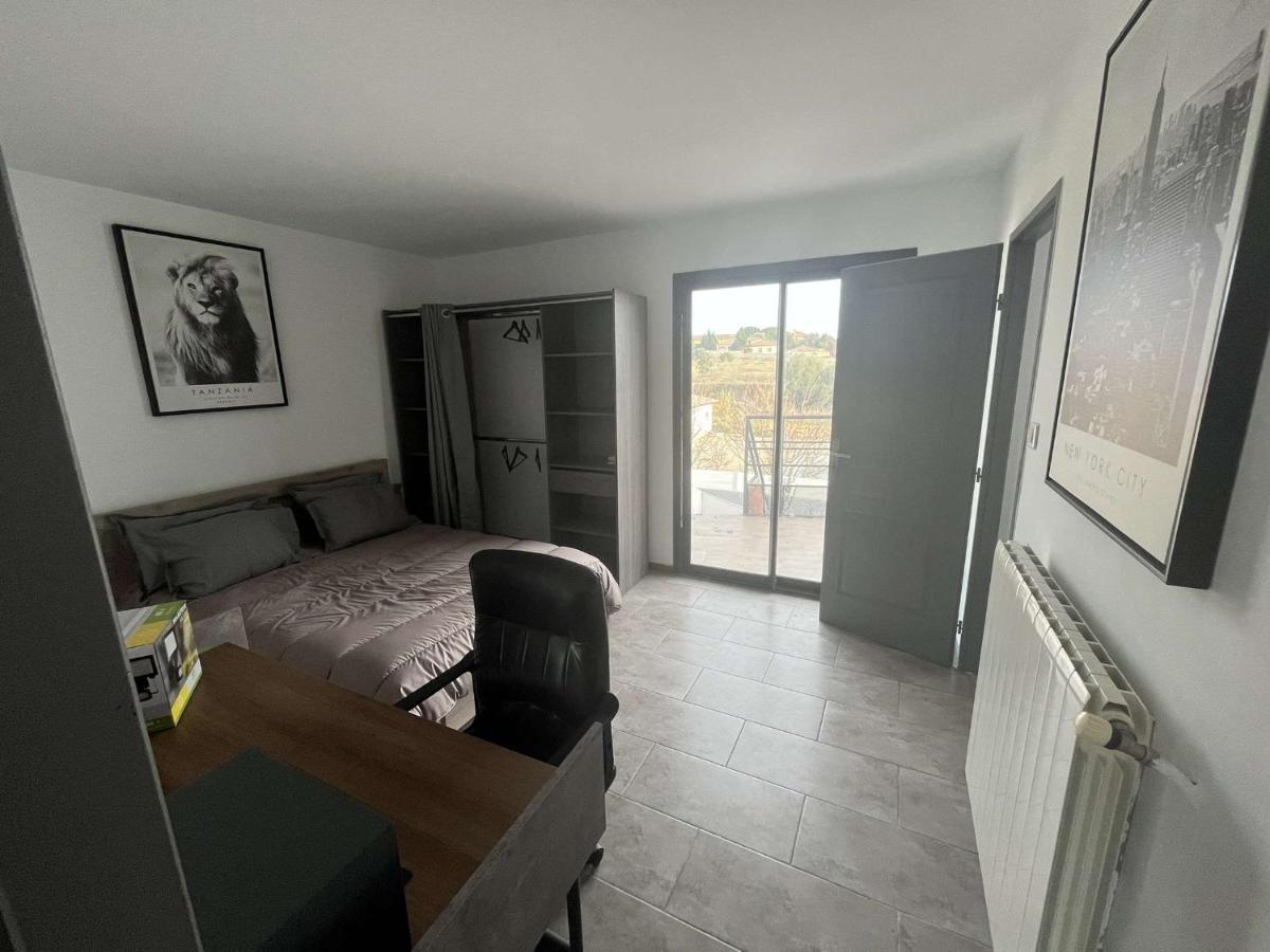 Superbe Appartement Avec Piscine Et Spa Privatif Villeneuve-lès-Béziers 외부 사진